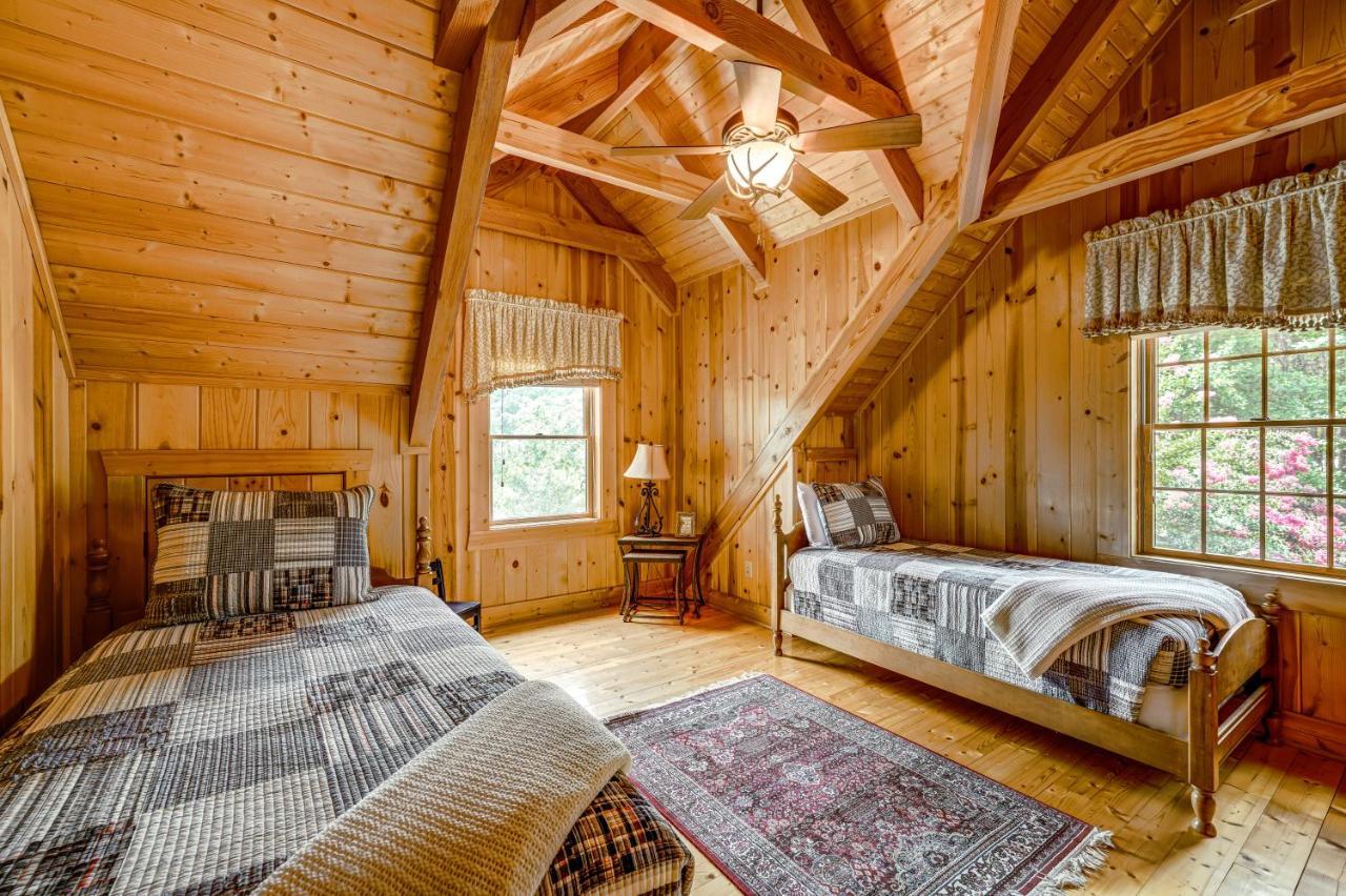 Вилла Log Haven Доусонвилл Экстерьер фото