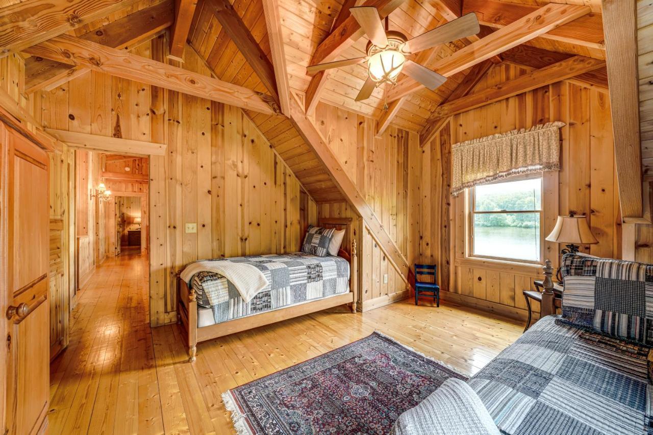 Вилла Log Haven Доусонвилл Экстерьер фото